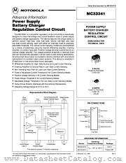MC33341D datasheet pdf Motorola