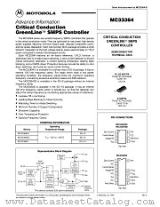 MC33364D2 datasheet pdf Motorola
