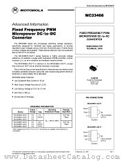 MC33466H-50JT1 datasheet pdf Motorola