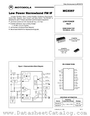 MC3357P datasheet pdf Motorola