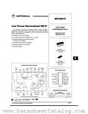 MC3361CP datasheet pdf Motorola