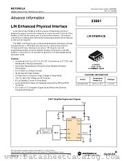 MC33661R2 datasheet pdf Motorola