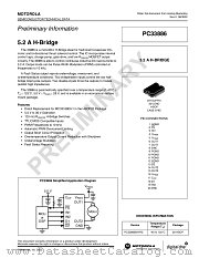 MC33886 datasheet pdf Motorola