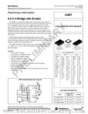 MC33887 datasheet pdf Motorola