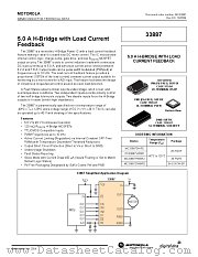 MC33887DWB/R2 datasheet pdf Motorola