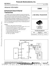 MC33990 datasheet pdf Motorola