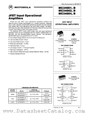 MC34002BP datasheet pdf Motorola