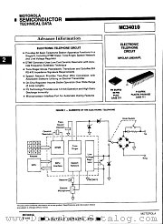 MC34010 datasheet pdf Motorola