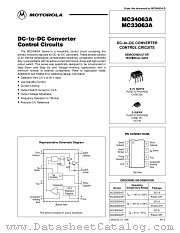 MC34063A datasheet pdf Motorola