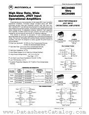 MC34085BDW datasheet pdf Motorola