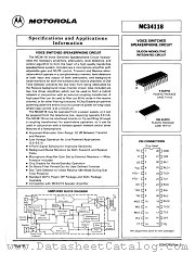 MC34118P datasheet pdf Motorola