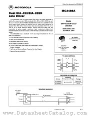 MC3488AP1 datasheet pdf Motorola