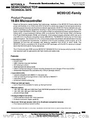 MC3S12C64 datasheet pdf Motorola