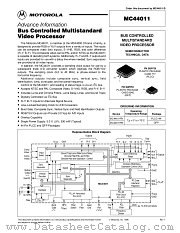 MC44011FN datasheet pdf Motorola