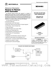 MC44461B datasheet pdf Motorola