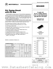 MC44829 datasheet pdf Motorola