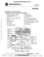 MC56F8346 datasheet pdf Motorola