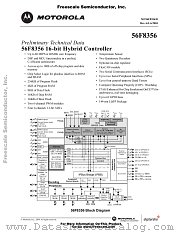 MC56F8356 datasheet pdf Motorola
