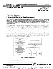 MC68307V datasheet pdf Motorola