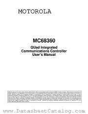 MC68EN360RC25 datasheet pdf Motorola