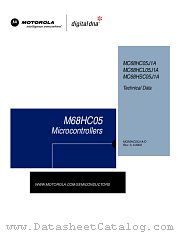 MC68HC05J1A datasheet pdf Motorola
