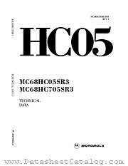 MC68HC05SR3D/H datasheet pdf Motorola