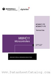MC68HC11P2 datasheet pdf Motorola