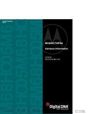 MC68HC705P6A datasheet pdf Motorola