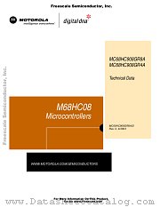 MC68HC908GR8A datasheet pdf Motorola