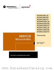 MC68HC908JL3E datasheet pdf Motorola