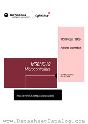 MC68HC912D60 datasheet pdf Motorola