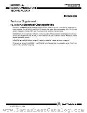 MC68L300EC16 datasheet pdf Motorola