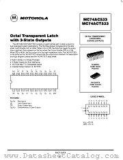 MC74AC533DW datasheet pdf Motorola