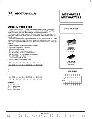 MC74AC273DW datasheet pdf Motorola