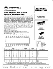 MC74AC823N datasheet pdf Motorola