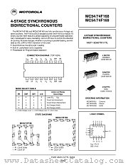MC74F168D datasheet pdf Motorola