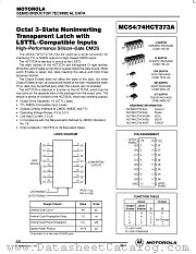 MC74HCT373ASD datasheet pdf Motorola