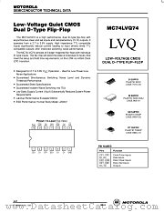 MC74LVQ74M datasheet pdf Motorola