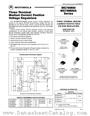 MC78M08ACT datasheet pdf Motorola