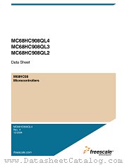 MC908QL3V datasheet pdf Motorola