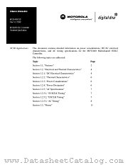 MC92460EC datasheet pdf Motorola