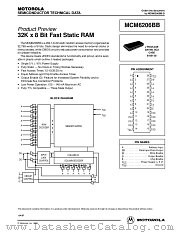 MCM6206BBEJ15 datasheet pdf Motorola