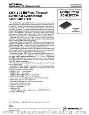 MCM63F733A datasheet pdf Motorola