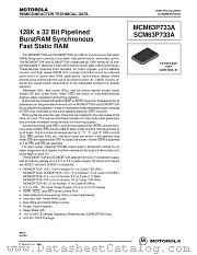 MCM63P733A datasheet pdf Motorola