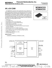 MCM69C233_D datasheet pdf Motorola