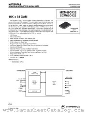 MCM69C432 datasheet pdf Motorola