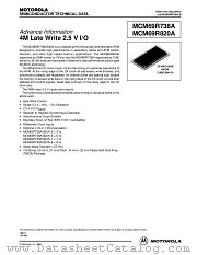 MCM69R820AZP7R datasheet pdf Motorola