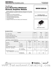 MHW1303LA datasheet pdf Motorola