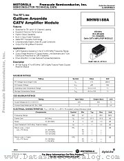 MHW8188A datasheet pdf Motorola