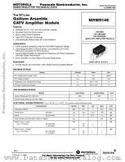 MHW9146 datasheet pdf Motorola